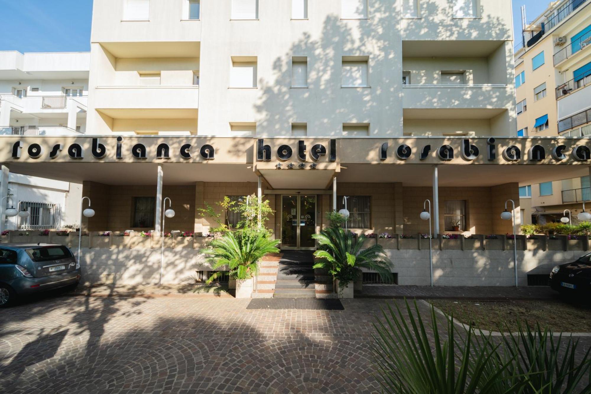 Hotel Rosabianca Rimini Exterior foto